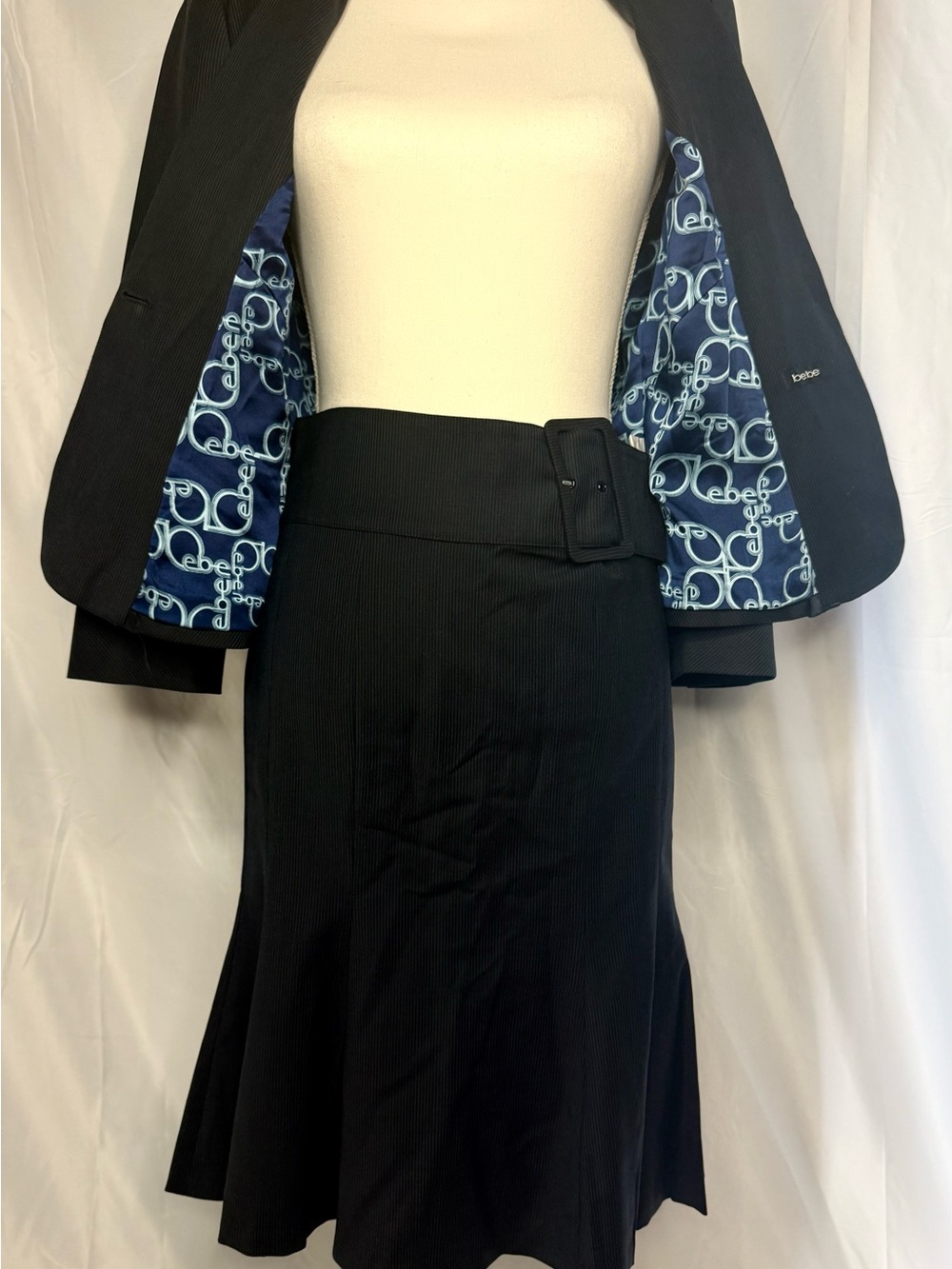BeBe Business Skirt Suit - Navy